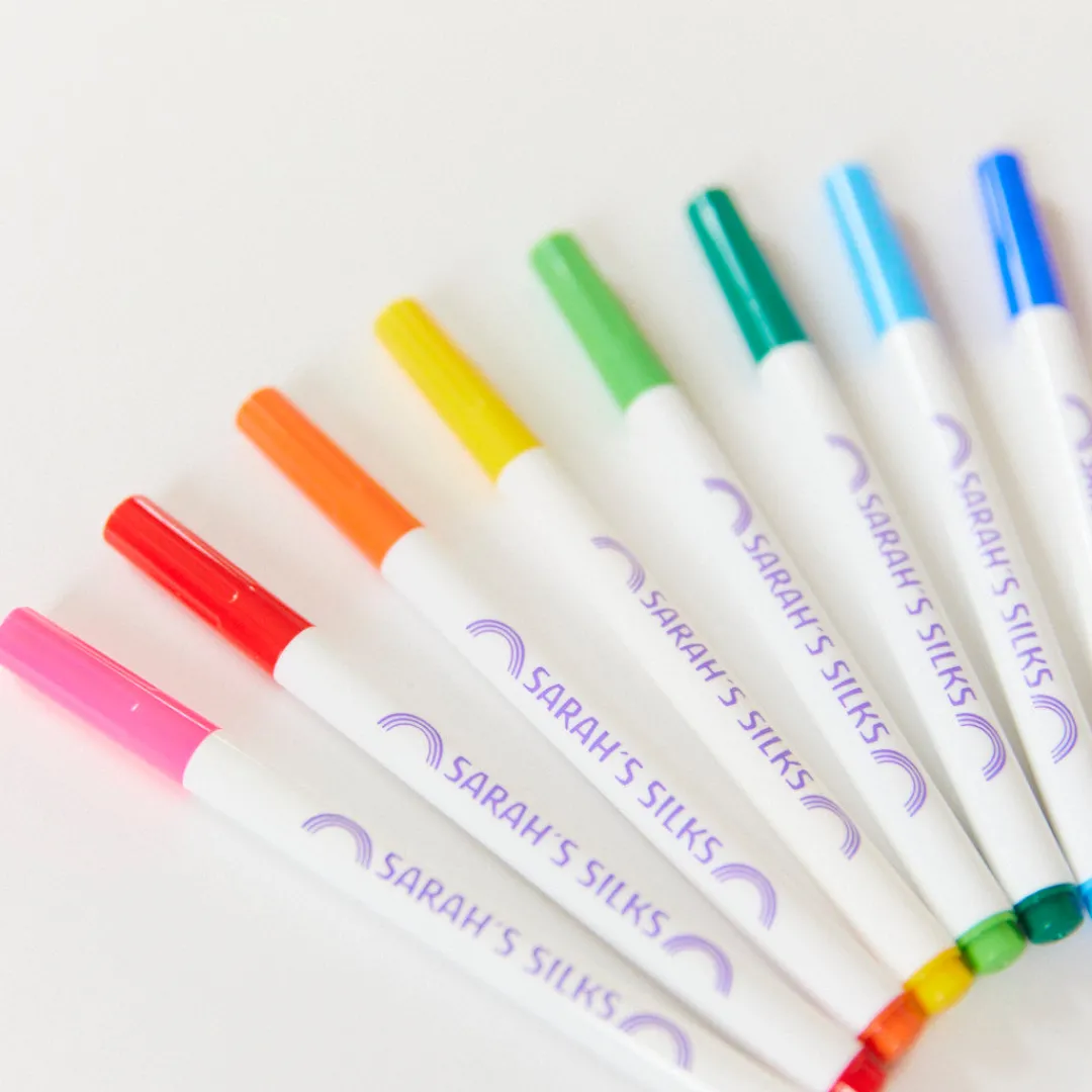 Sarah's Silks Coloring Markers Cheap