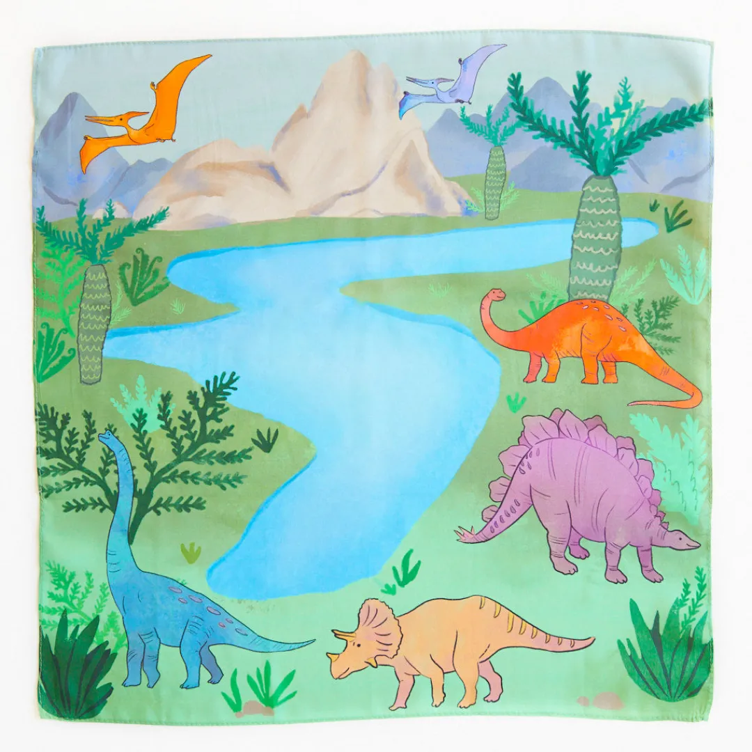 Sarah's Silks Dinosaur Playmap Outlet