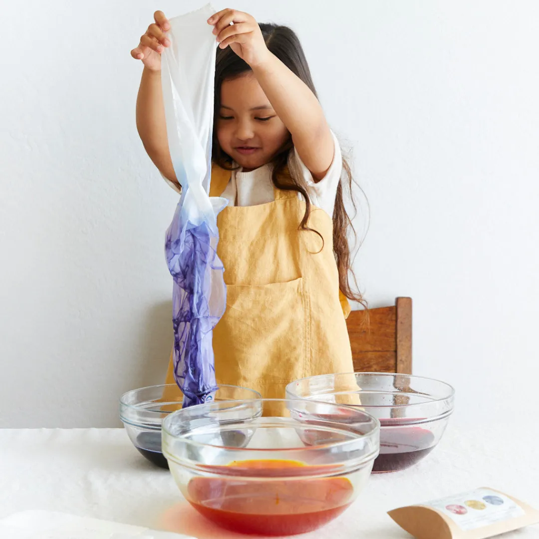 Sarah's Silks Mini Dye Your Own Playsilk Set Fashion