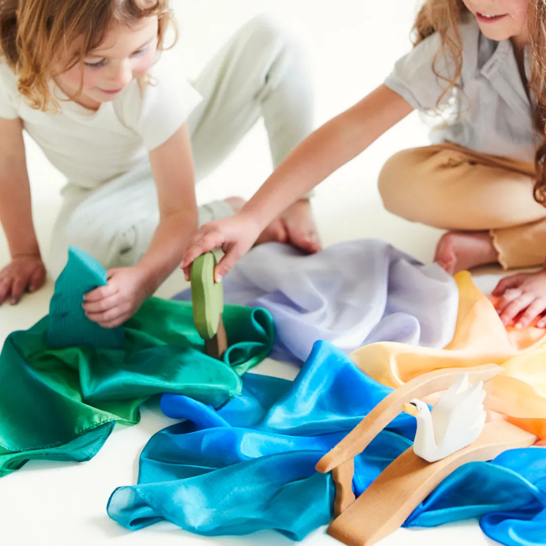 Sarah's Silks Mini Earth Playsilk Set Store