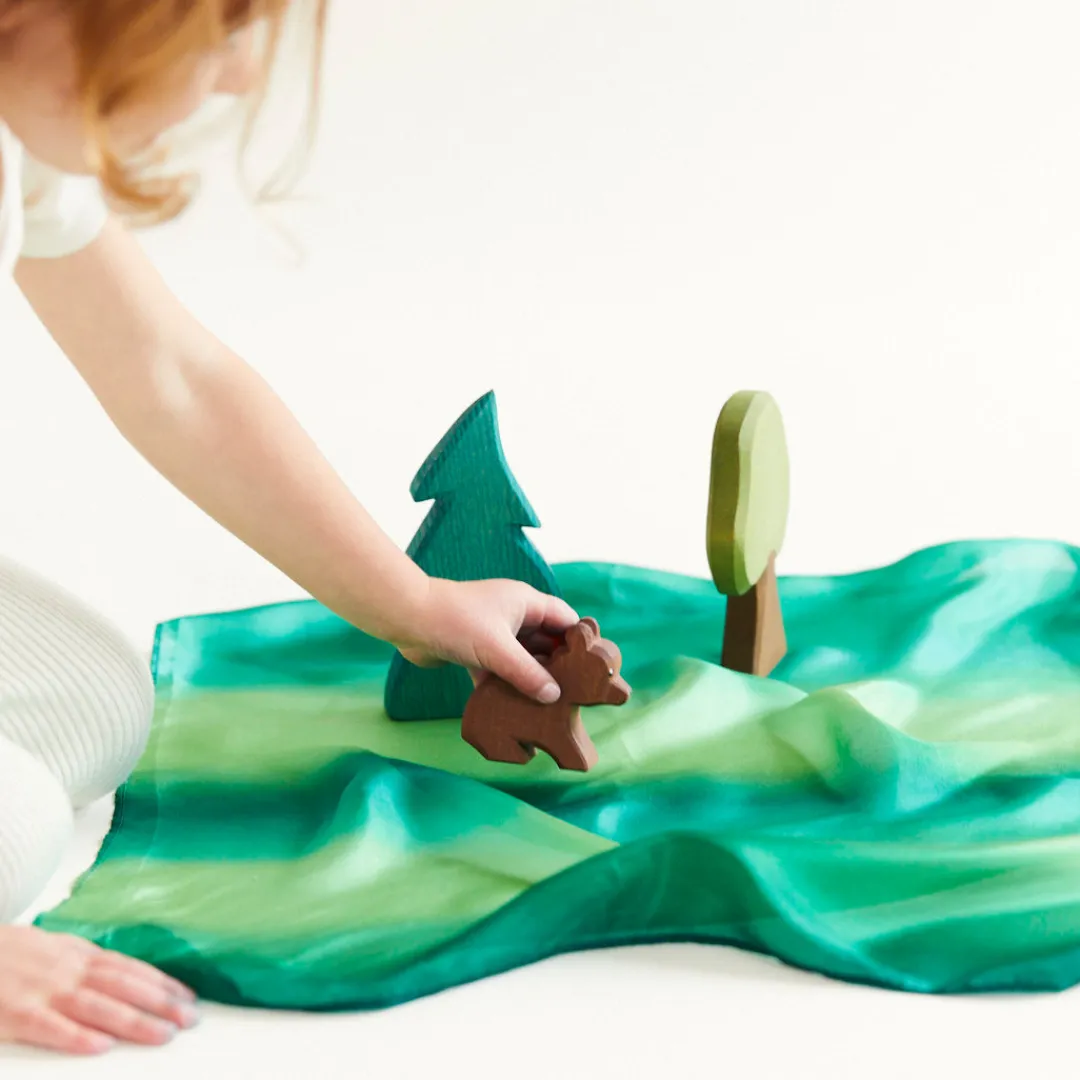 Sarah's Silks Mini Forest Playsilk Fashion