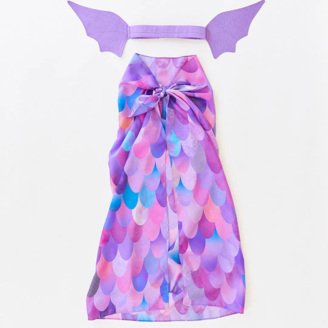 Sarah's Silks Purple Dinosaur Costume Outlet