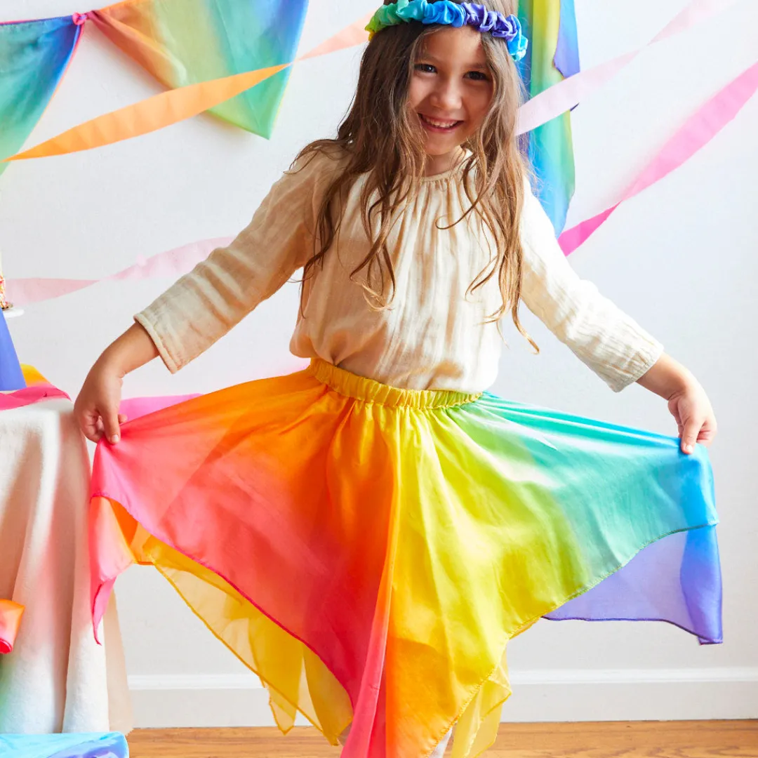rainbow_fairy_skirt_2.webp Sarah's Silks Rainbow Fairy Skirt New