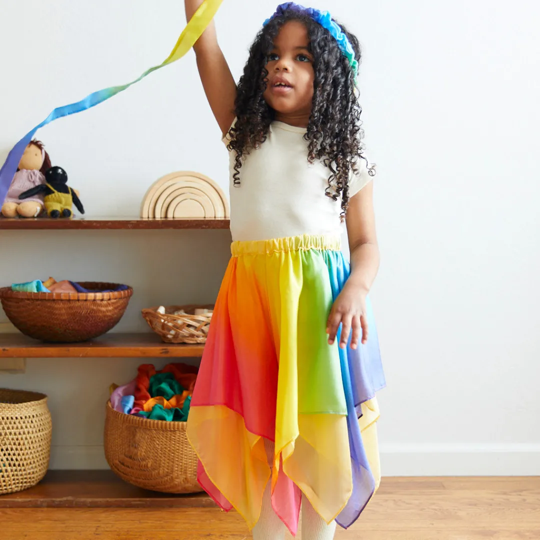 rainbow_fairy_skirt_3.webp Sarah's Silks Rainbow Fairy Skirt New