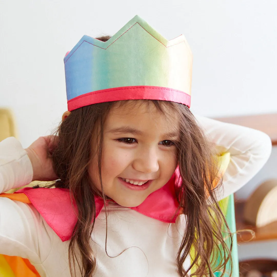 rainbow_silk_crown_2.webp Sarah's Silks Rainbow Silk Crown New