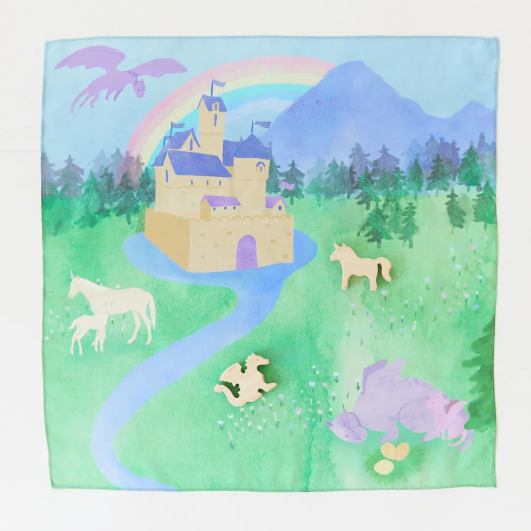 Sarah's Silks Rainbow Unicorn Playmap Store