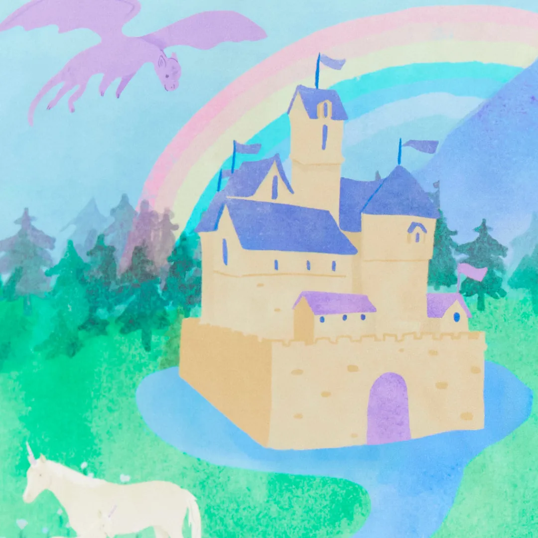 Sarah's Silks Rainbow Unicorn Playmap Store