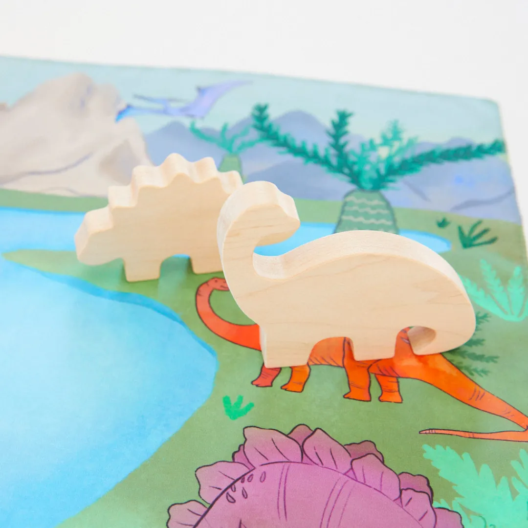 Sarah's Silks Wooden Brachiosaurus Outlet