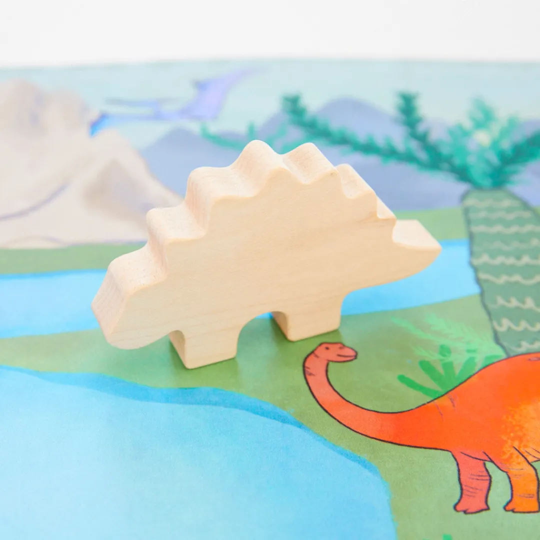 Sarah's Silks Wooden Triceratops Best Sale